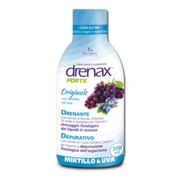 Drenax Forte Originale con Mirtillo E Uva 300 ml