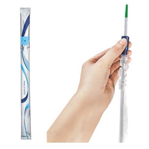 Catetere Vescicale Autolubrificante Liquick X-treme Rivestimento Idrofilo Diametro Ch10 Lunghezza 43 Cm Punta Ergothan 2 Fori Sfalsati 30 Pezzi