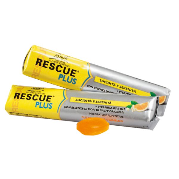 Rescue Original Plus 10 Confetti Aroma Arancia E Sambuco