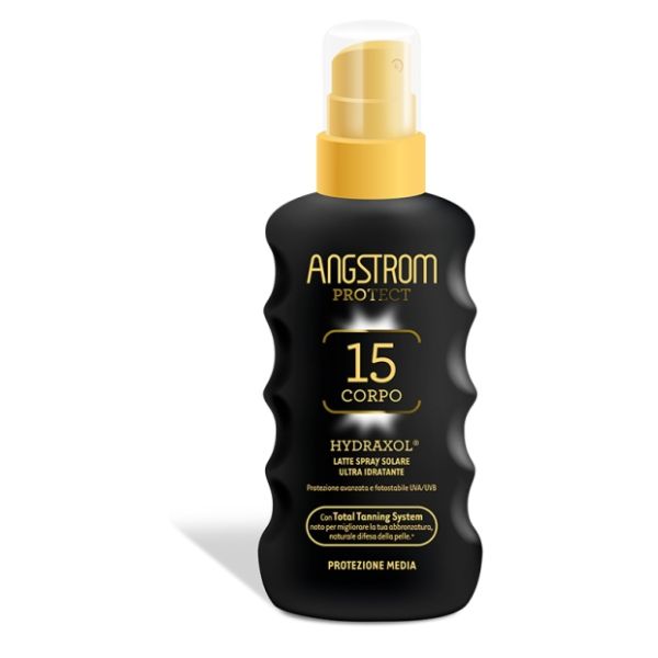 Angstrom Protect Hydraxol Latte Spray Solare Protezione 15 175 ml