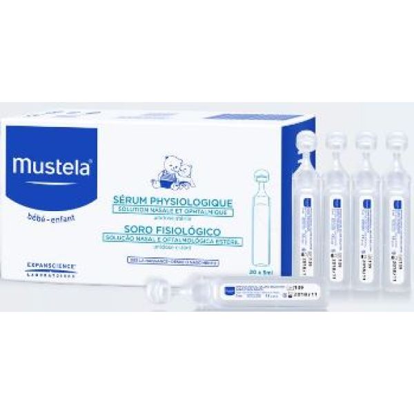 Mustela Soluzione Fisiologica 20 Fiale 5 ml Monouso