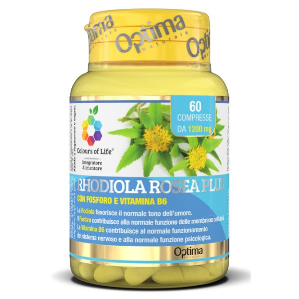 Colours Of Life Rhodiola Rosea Plus 60 Compresse 1200 mg