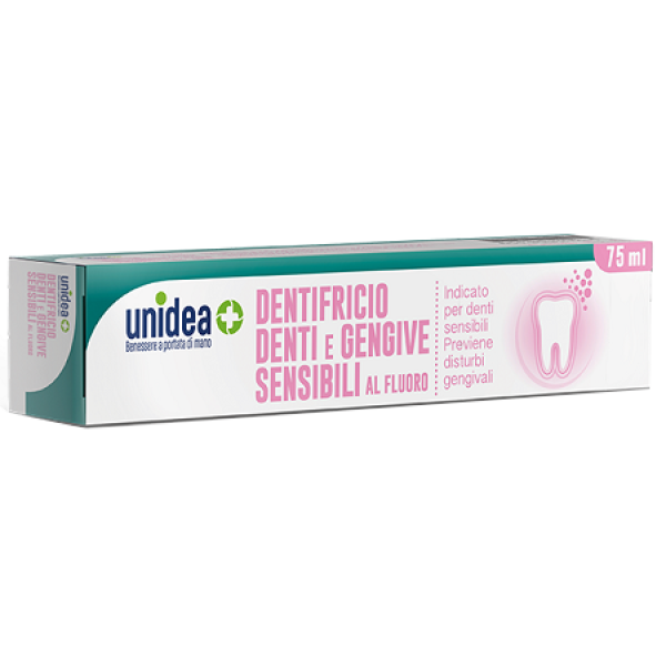 Unidea Dentifricio Denti Gengive Sensibili 75 ml