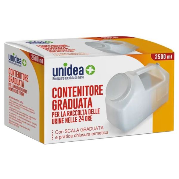 Contenitore per La Raccolta Delle Urine Unidea Nelle 24 Ore 2500 ml