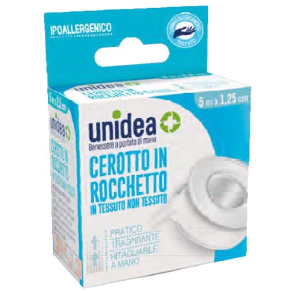 Cerotto in Rocchetto Unidea Tessuto Non Tessuto M 5x1,25 Cm 1 Pezzo