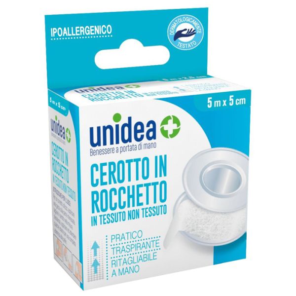 Cerotto in Rocchetto Unidea Tessuto Non Tessuto M 5x5 Cm 1 Pezzo