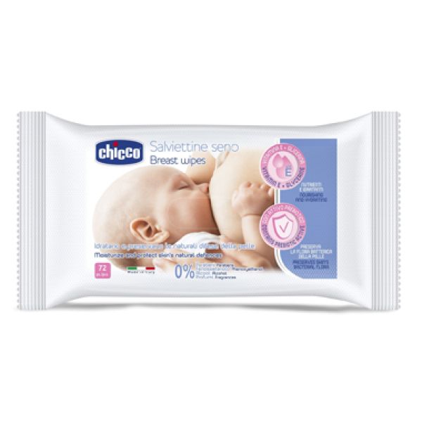 Chicco Salviette Detergenti per Il Seno 72 Pezzi