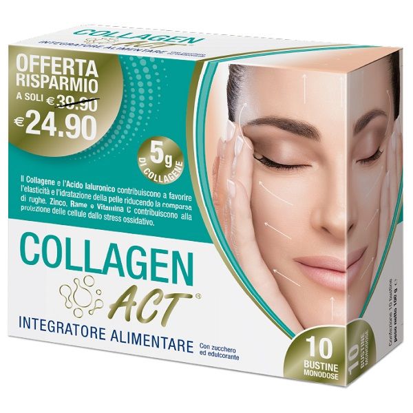 Collagen Act 10 Bustine Monodose