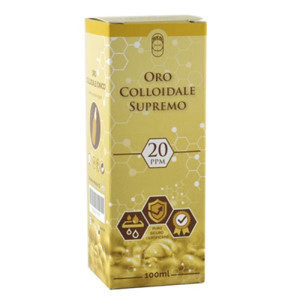Oro Colloidale Supremo 20ppm 100 ml