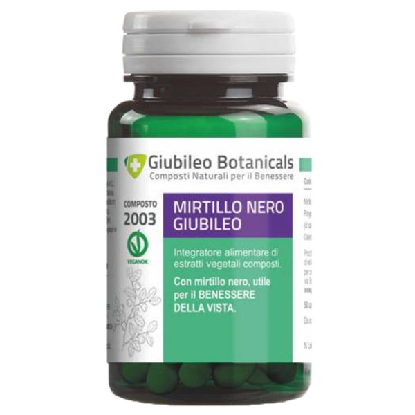 Giubileo Botanicals Mirtillo Nero 50 Capsule