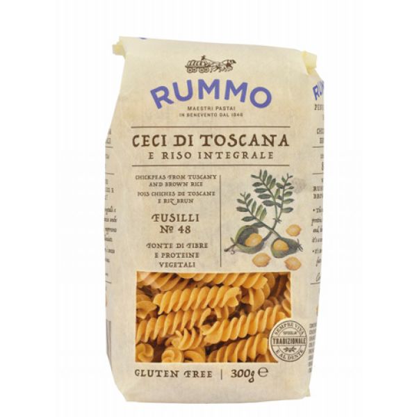 Rummo Fusilli N 48 Ceci di Toscana E Riso Integrale 300 g