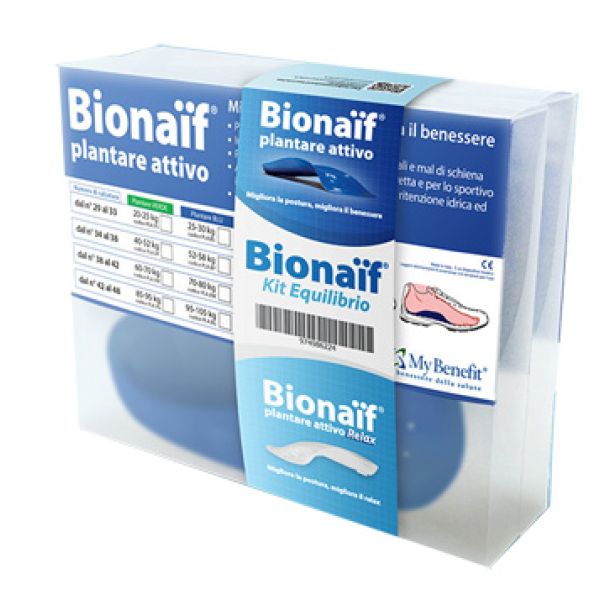 Kit Equilibrio Bionaif Plantare Attivo Neutro Grande Dal 42 Al 48 Oltre 105 Kg