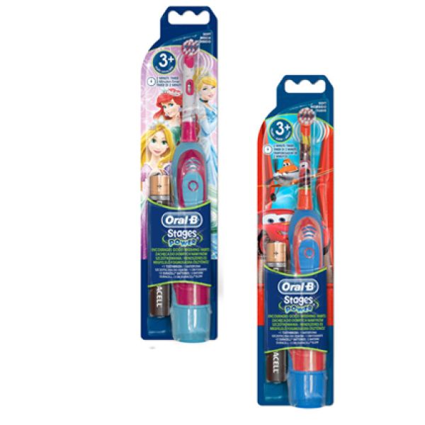 Oralb Advanced Power Spazzolino a Batteria Cars & Princess