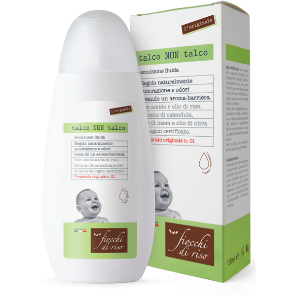 Fiocchi di Riso Talco Non Talco 120 ml