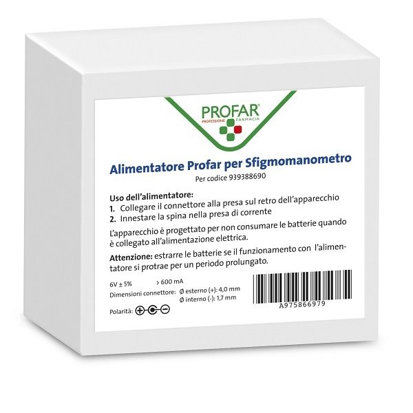 Alimentatore Sfigmomanometro Profar