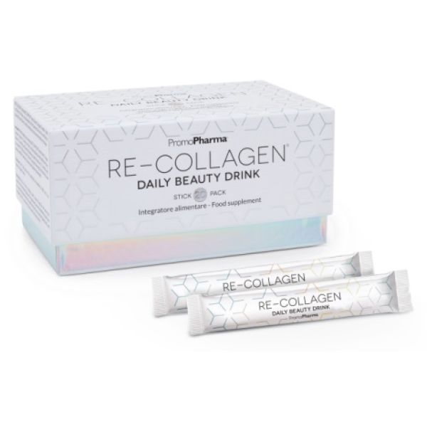 Re-collagen Daily Beauty Drink 20 Stick Pack X 12 ml