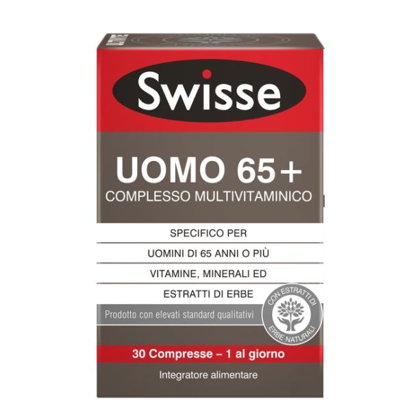 Swisse Uomo 65+ Complesso Multivitaminico 30 Compresse