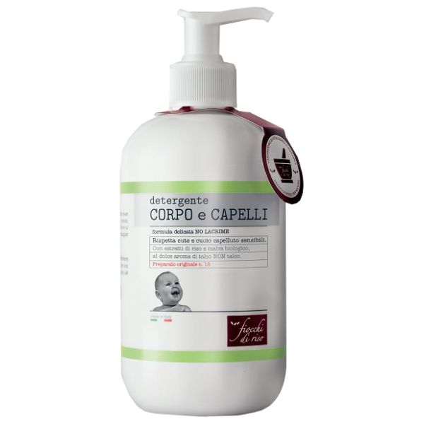 Fiocchi di Riso Detergente Corpo/capelli Talco 400 ml