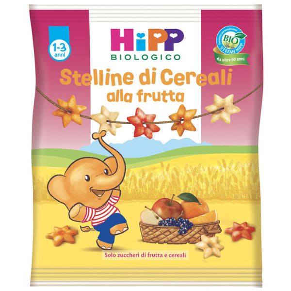 Hipp Bio Stelline di Cereali Alla Frutta 30 g