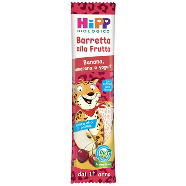 Hipp Bio Barretta Alla Frutta Banana/amarena/yogurt 23 g