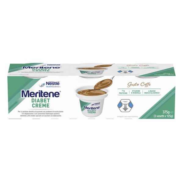 Meritene Diabet Creme Caffe' 3 X 125 g