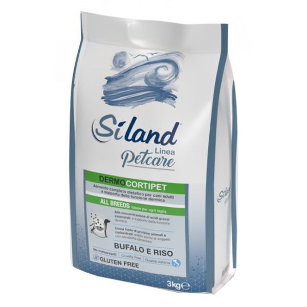 Siland Mangime Secco Dermocortipet All Breeds 3 Kg