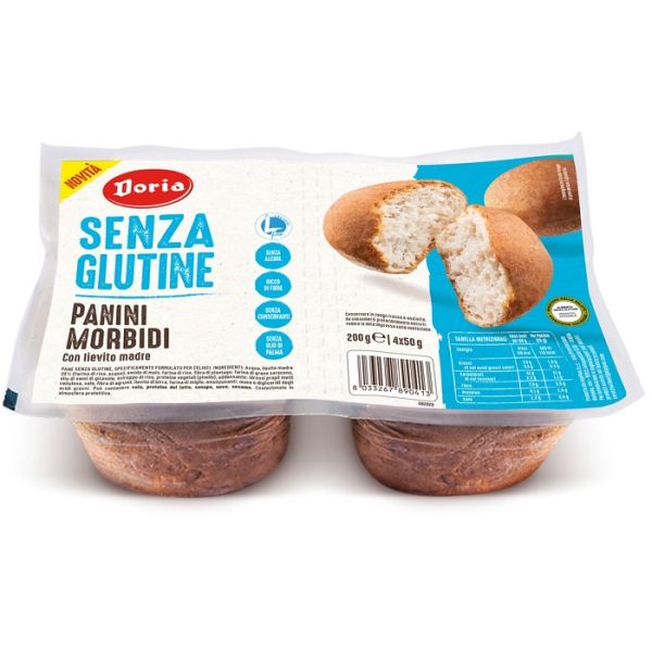 Doria Panini Morbidi 4x50 g
