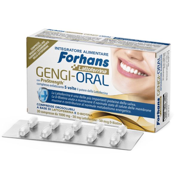 Forhans Lattoferrina Gengioral 30 Compresse