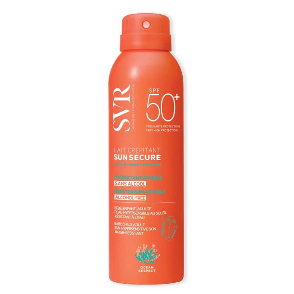 Sun Secure Lait Crepitant Spf50+ 200 ml