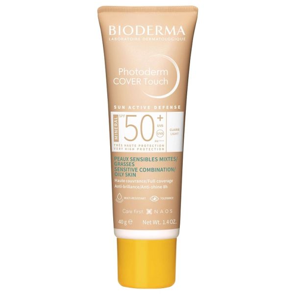 Photoderm Cover Touch Mineral Claire Spf50+ 40 ml