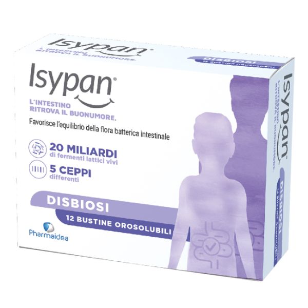 Isypan Disbiosi 12 Bustine Orosolubili