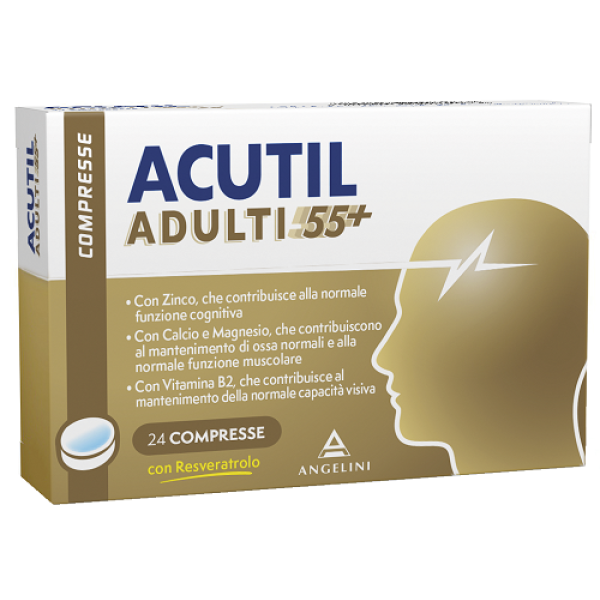 Acutil Adulti 55+ 24 Compresse It