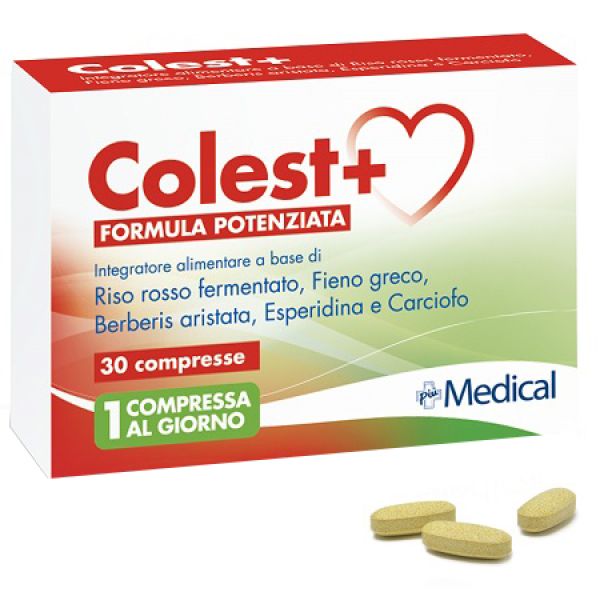 Colest+ Formula Potenziata 30 Compresse