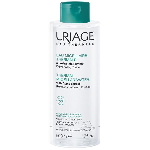Uriage Eau Micellaire Thermale Pelli Miste Grasse Flacone 500 ml