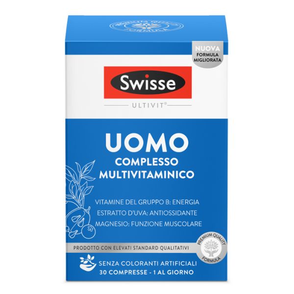 Swisse Multivitaminico Uomo 30 Compresse