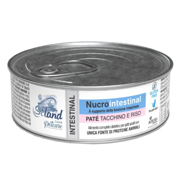 Siland Nucrointestinal Umido Gatto Tacchino Riso 85 g