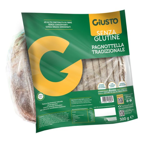 Giusto Senza Glutine Pagnottella 300 g