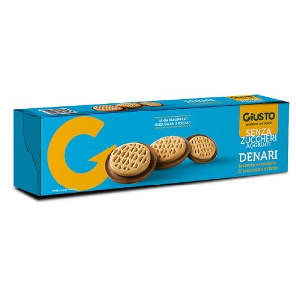 Giusto Senza Zucchero Denari 120 g