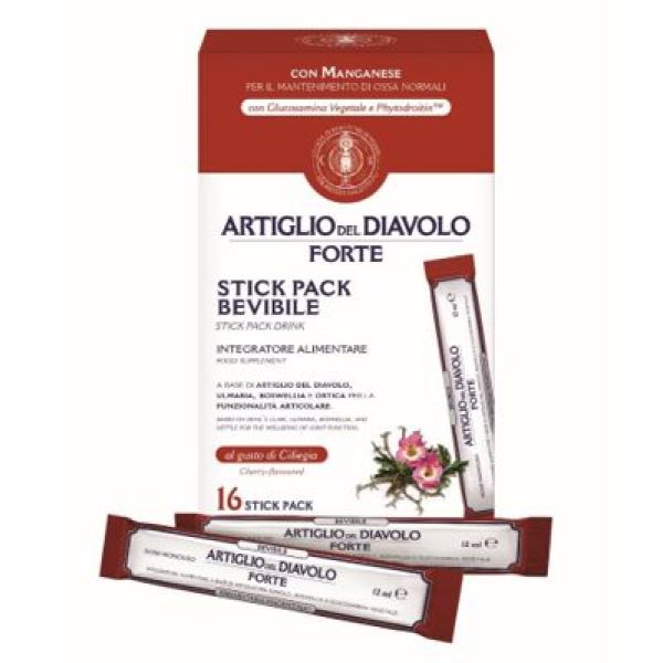 Artiglio Del Diavolo Forte 16 Stick Pack Bevibili da 12 ml