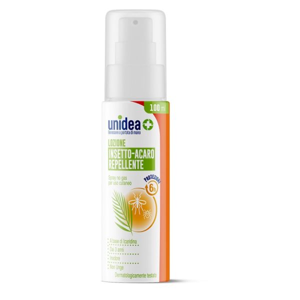 Unidea Lozione Insetto Acaro Repellente 100 ml