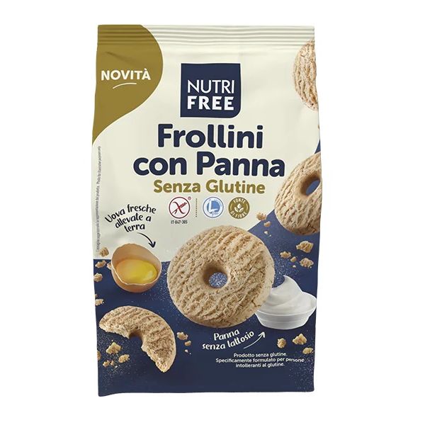 Nutrifree Frollini Com Panna 250 g