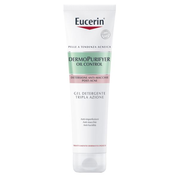 Eucerin Dermopurifyer Gel Detergente Tripla Azione 150 ml