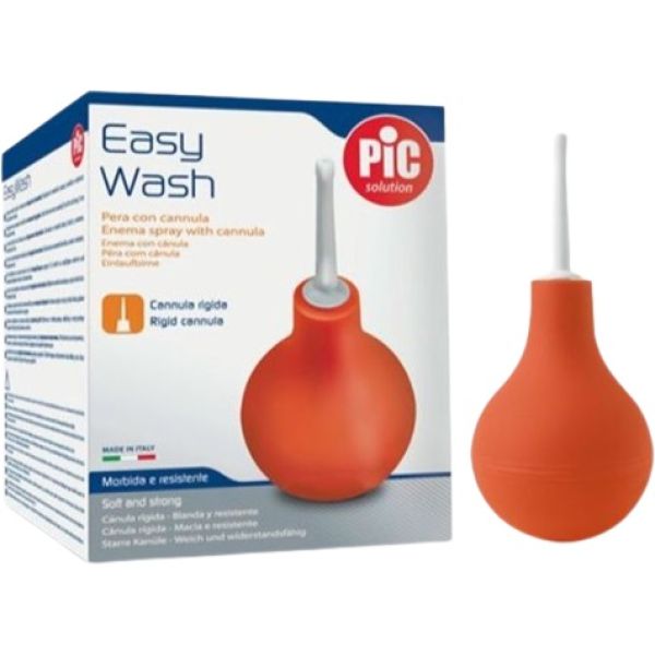 Pic Easy Wash Pera con Cannula 224 ml