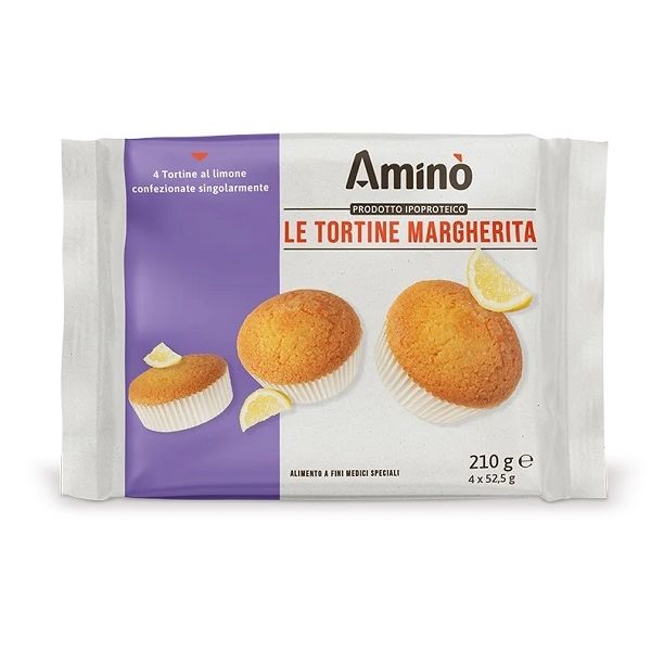 Amino' Le Tortine Margherita 4 Pezzi X 52,5g