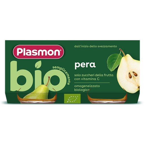 Plasmon Omogeneizzato Bio Pera 2 Vasetti X 80 g