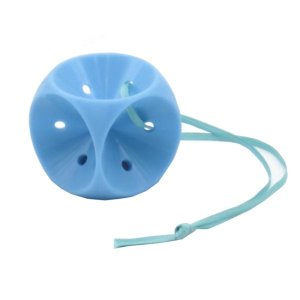 Pessario Cubico Silicone Perforato 45 Mm