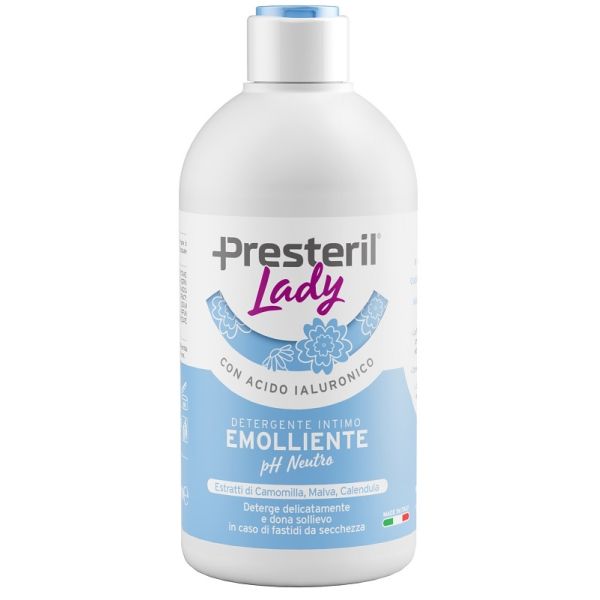 Lady Presteril Detergente Intimo Emolliente/ph Neutro 500 M L