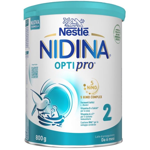 Nidina 2 Optipro Polvere 800 g