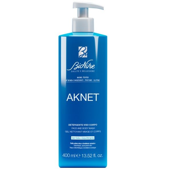 Aknet Detergente Viso-corpo 400 ml