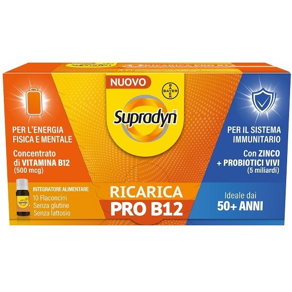 Supradyn Ricarica Pro B12 10 Flaconcini